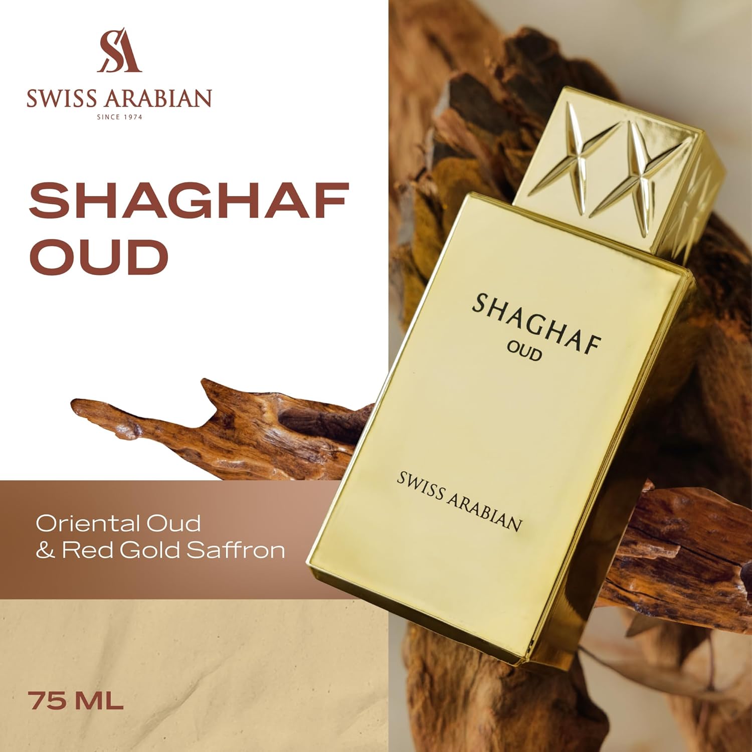 Swiss Arabian Shaghaf Oud  75m