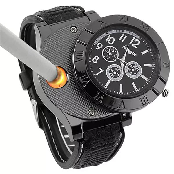 Watch with Electric Lighter